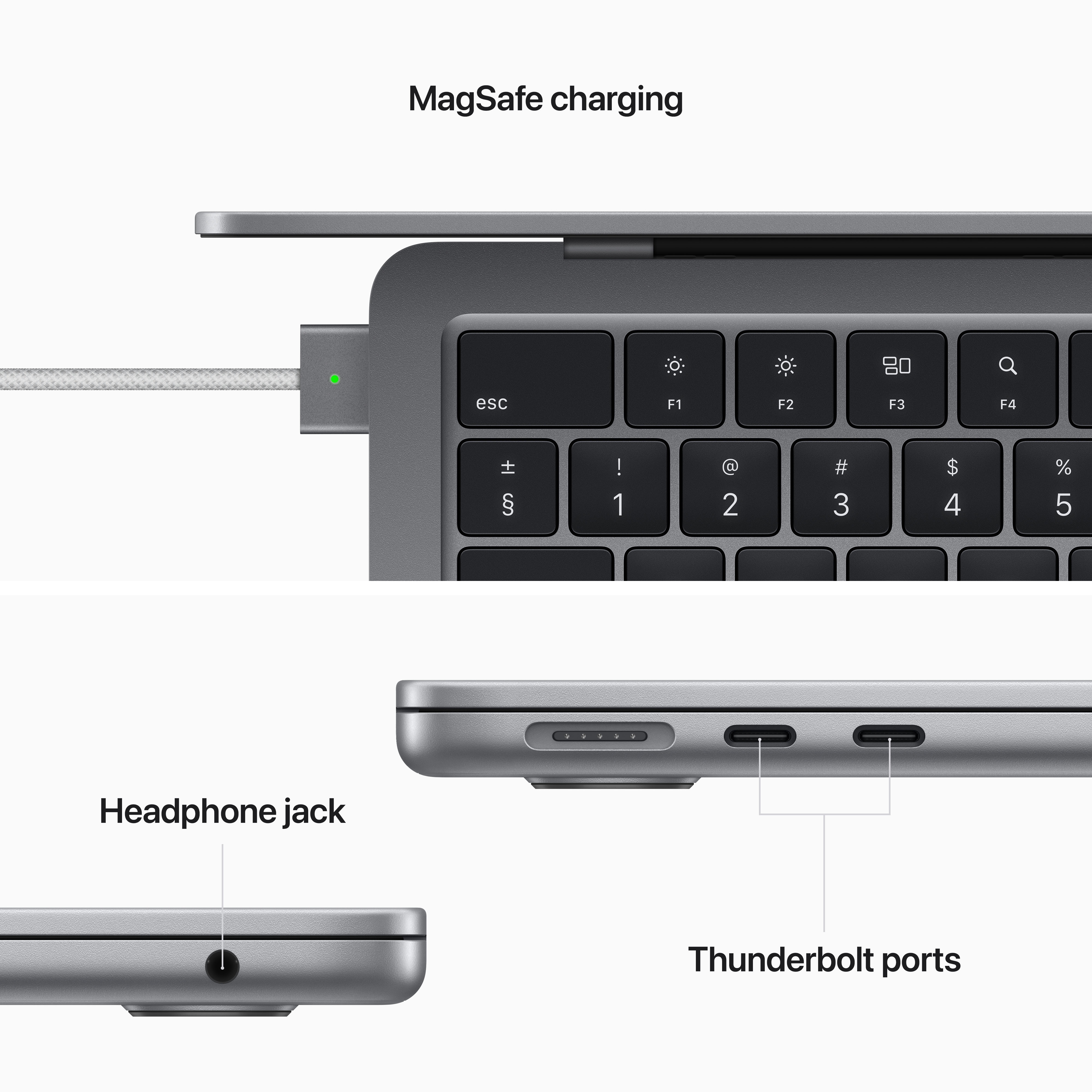 MacBook Air 13'' 8GB/512GB/M2/8C CPU/10C GPU (Space Gray)
