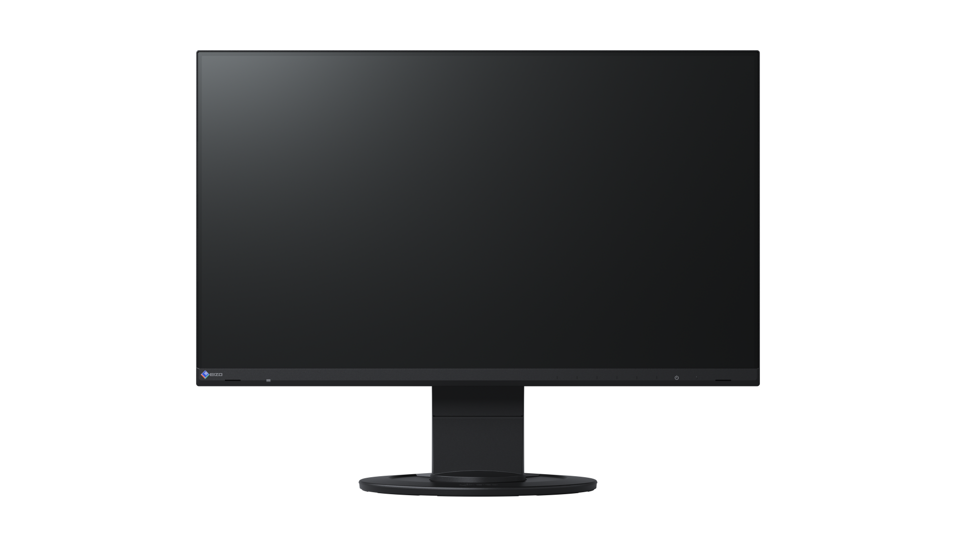 Eizo EV2460 FlexScan 24" in der Farbe Schwarz,  Frontalansicht