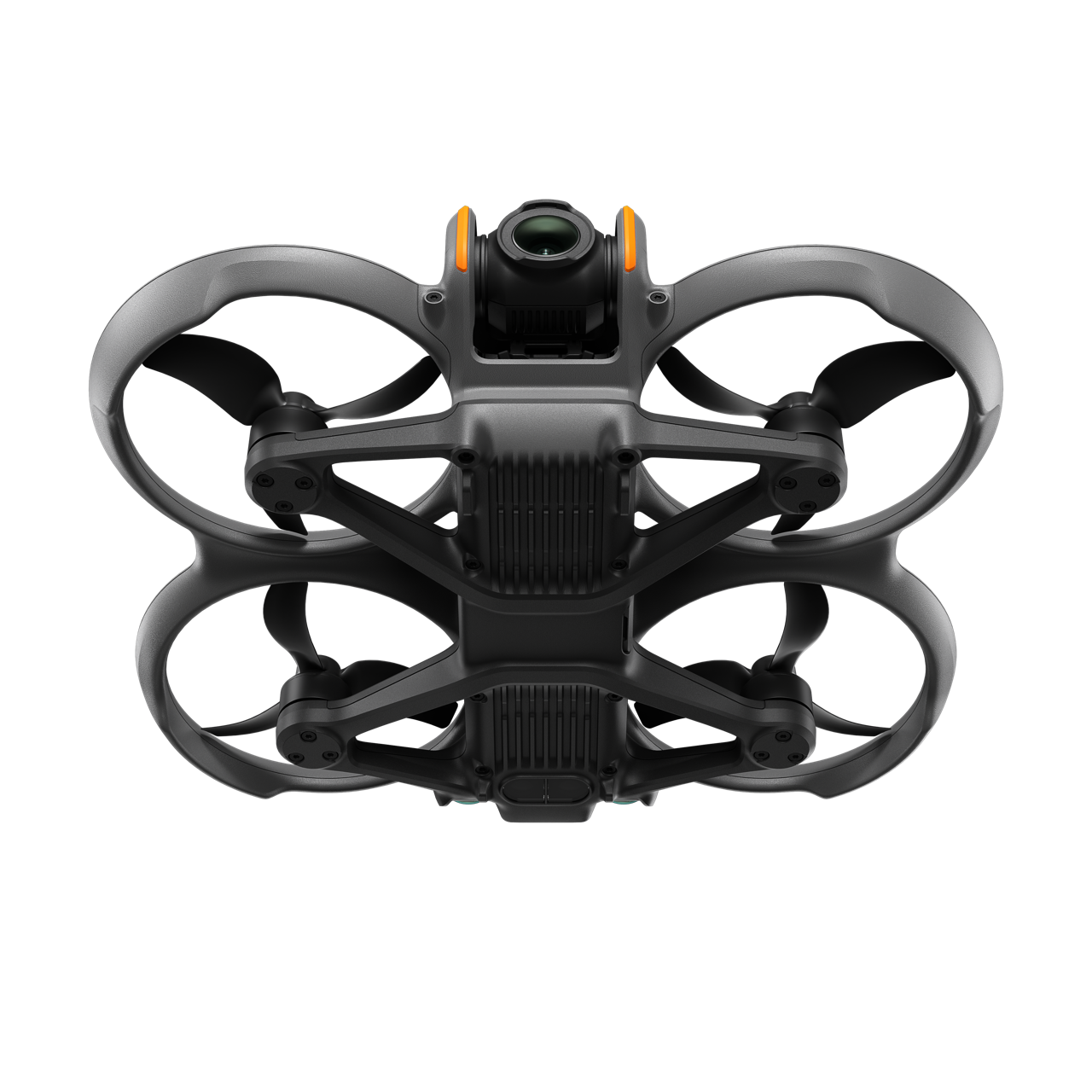DJI Avata 2 Drohne, Ansicht von Schräg Unten