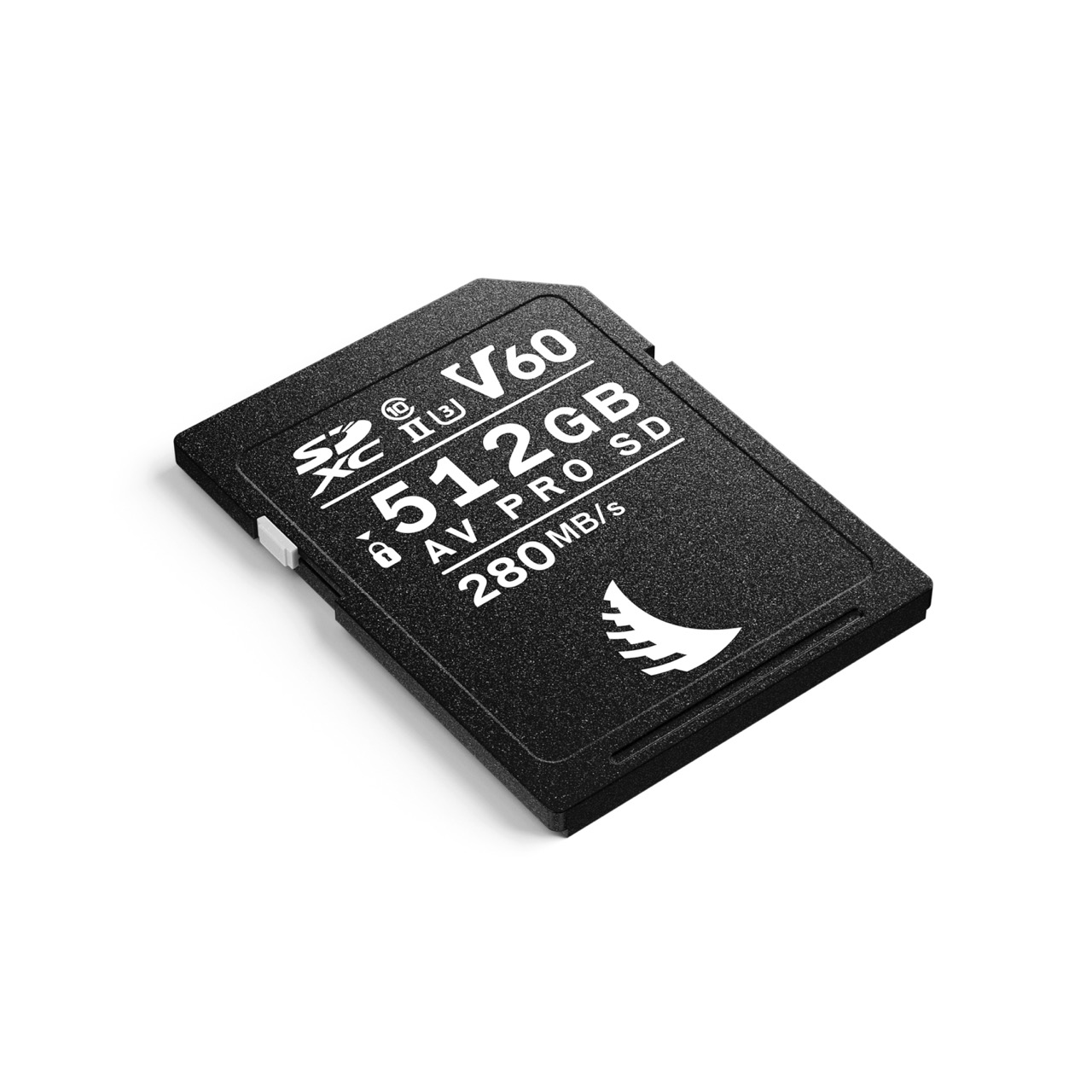 Angelbird AV PRO SD V60 MK2 512GB Speicherkarte, liegend