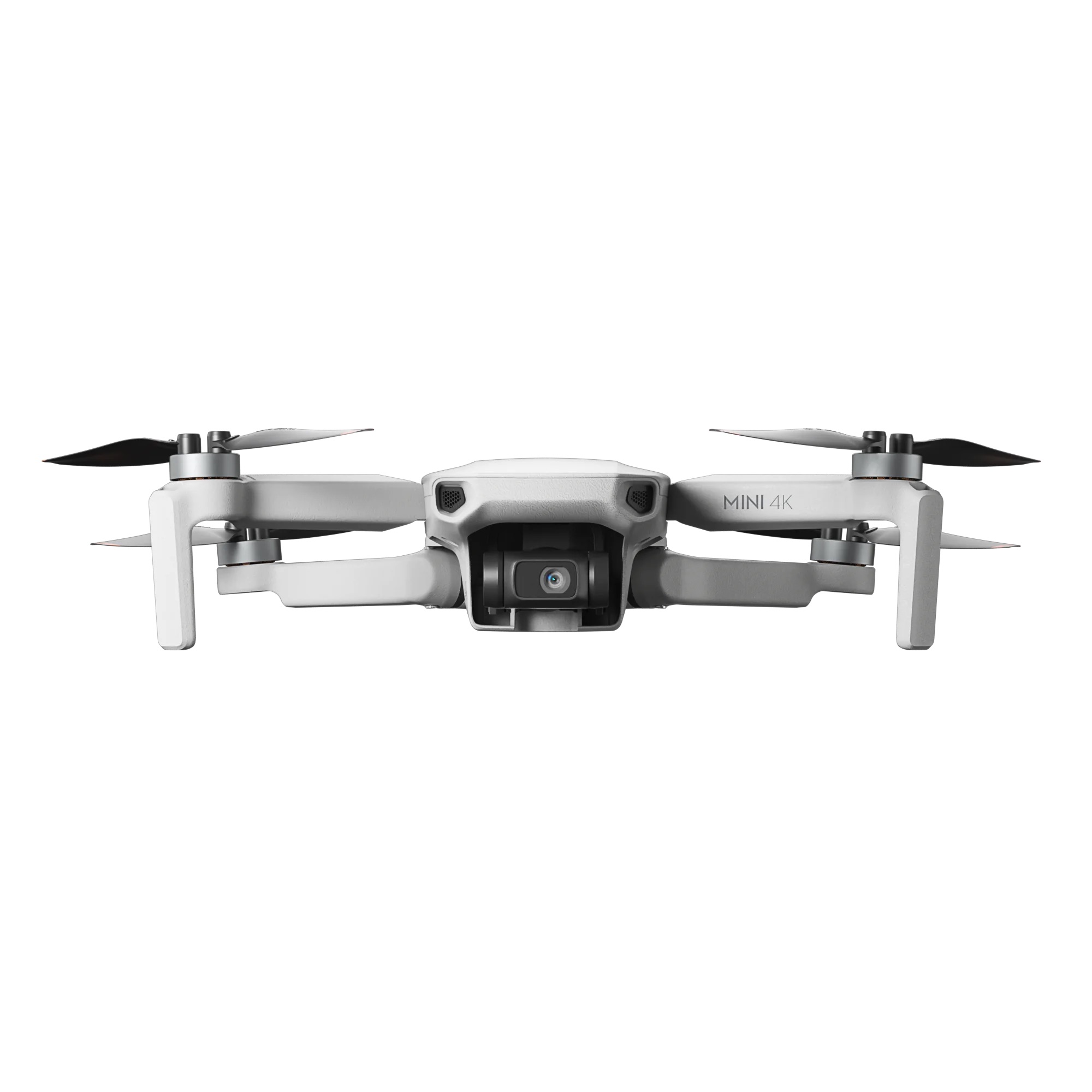 DJI Mini 4K Drohne, Frontalansicht 