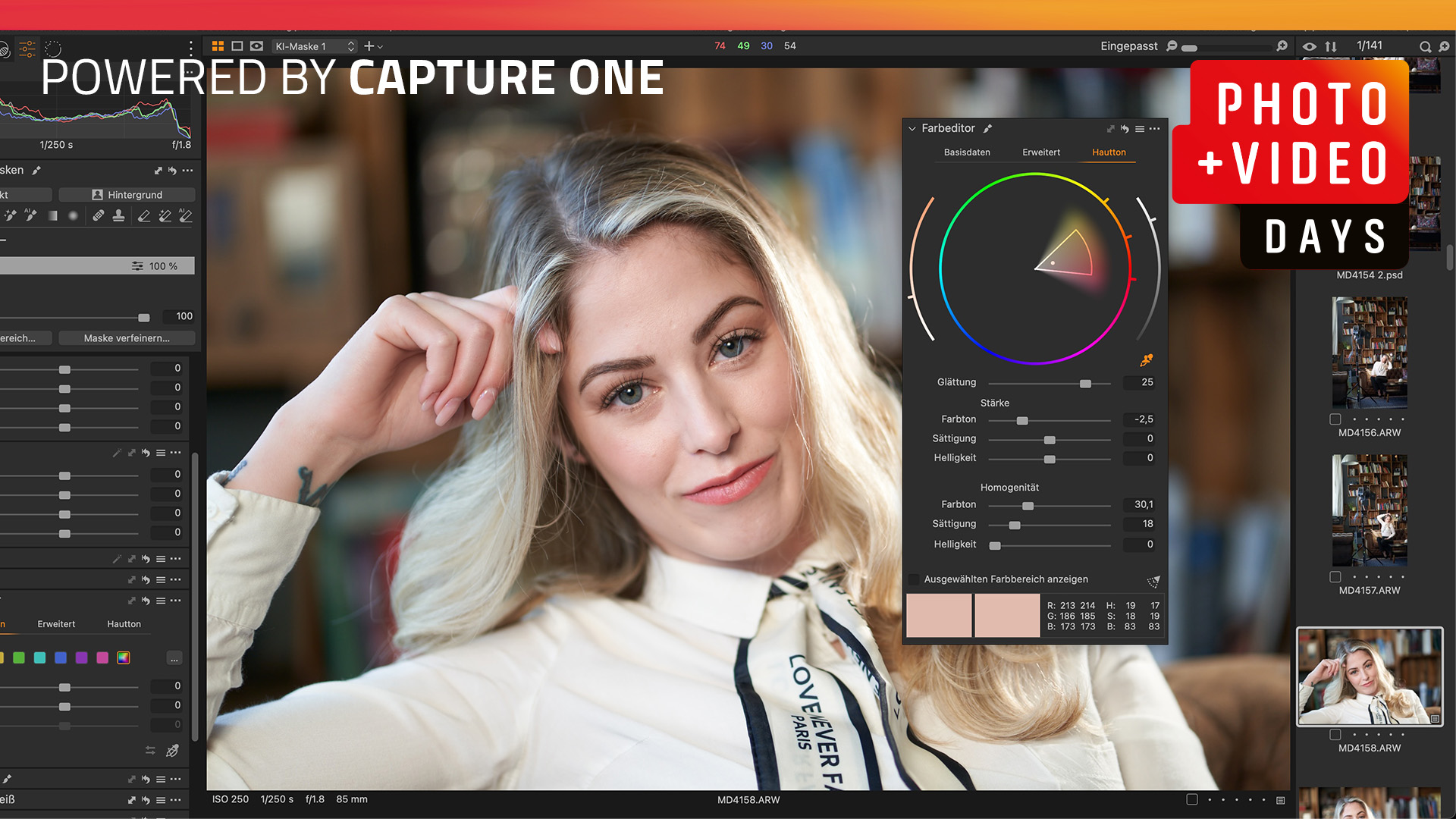 Capture One – WOW schneller, stabiler, besser - mit Martin Dörsch