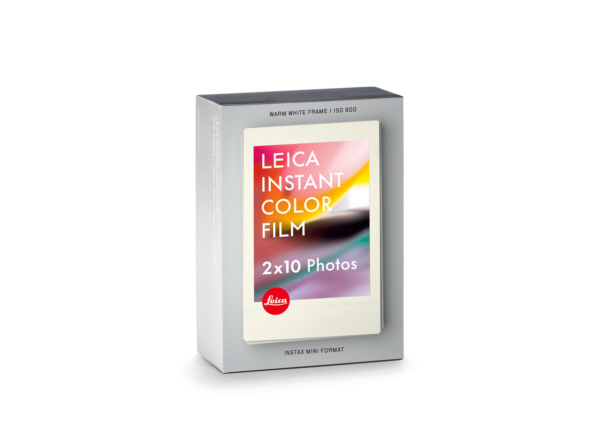 Leica Sofort Farbfilm Duo-Kassette (mini) Warm Weiß (10 Aufnahmen)