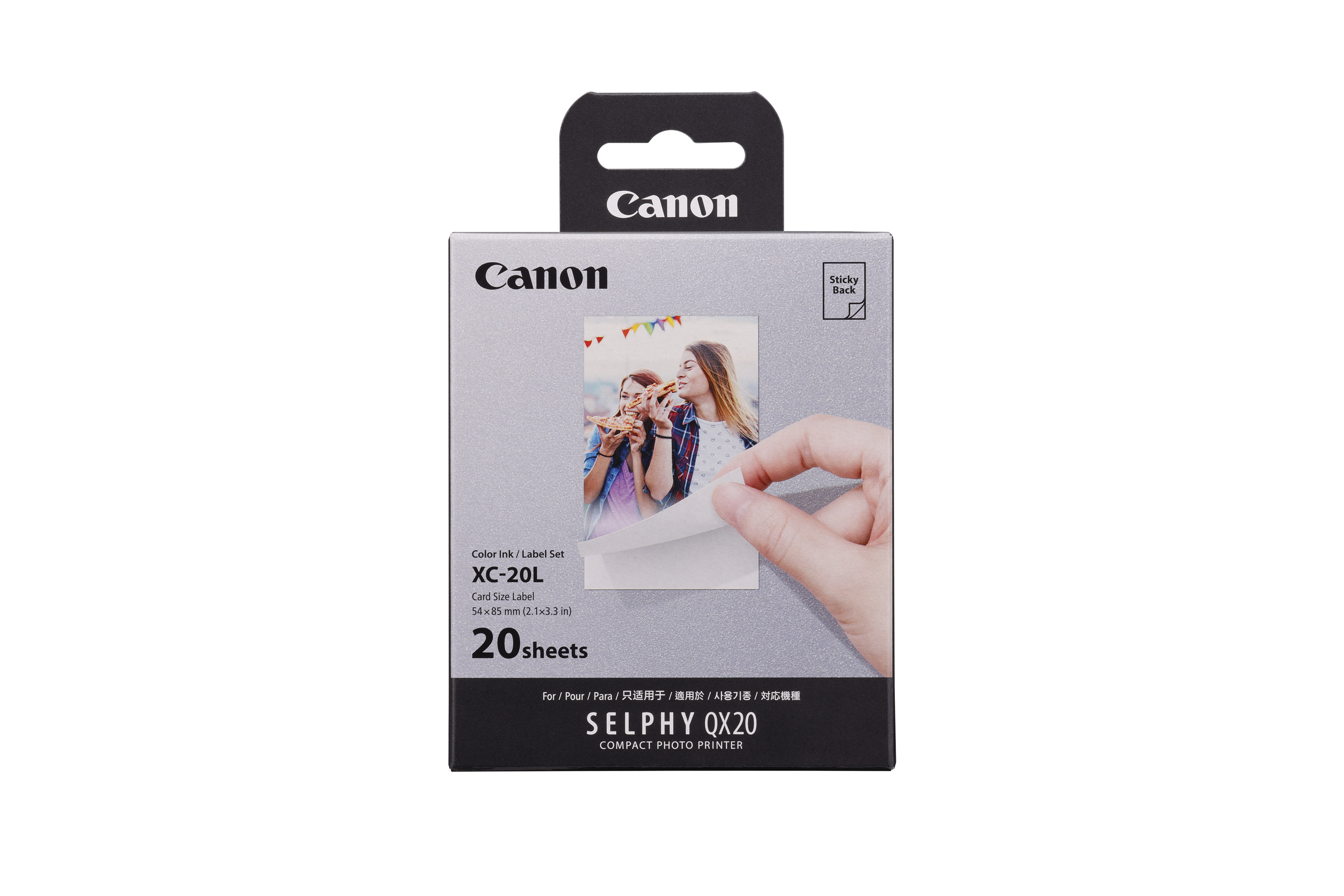 Canon XC-20L 54x85mm Fotopapier für den Canon Selphy QX20