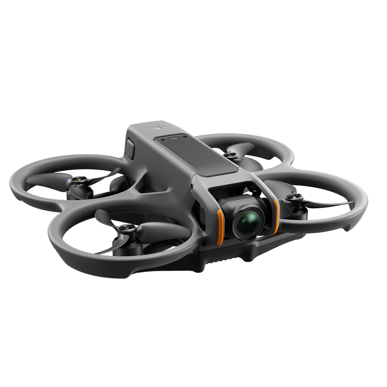 DJI Avata 2 Drohne, Frontalansicht Schräg Links