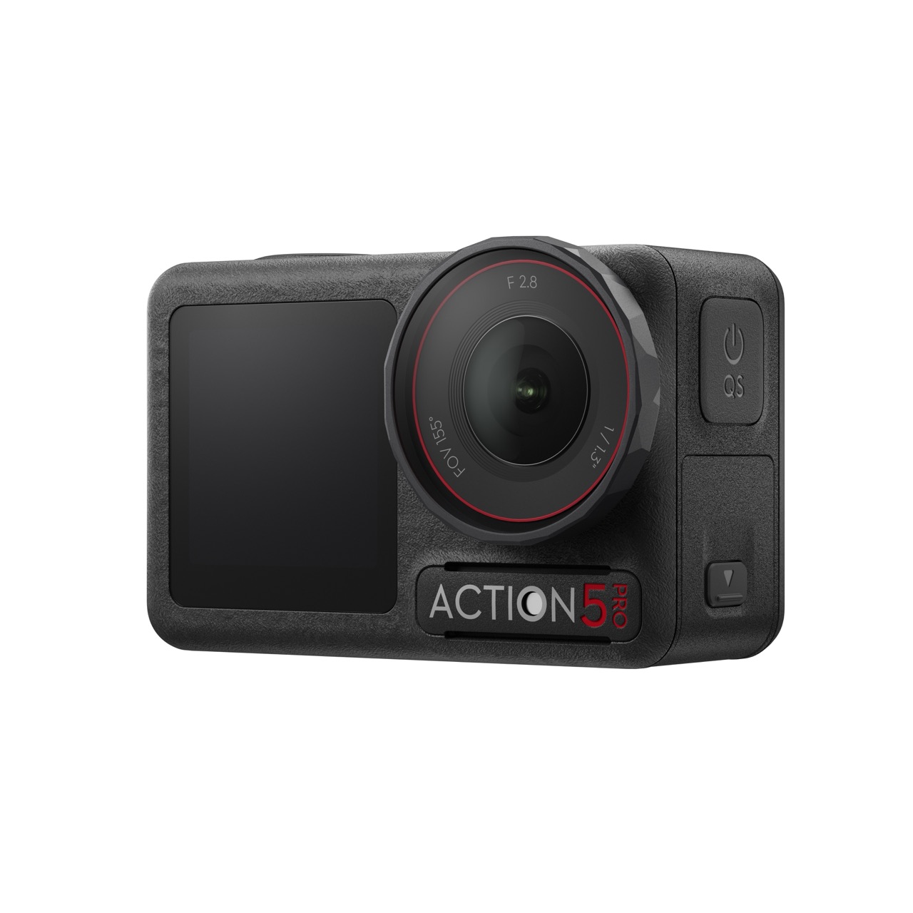 DJI Osmo Action 5 Pro Actionkamera, Frontalansicht Schräg Rechts