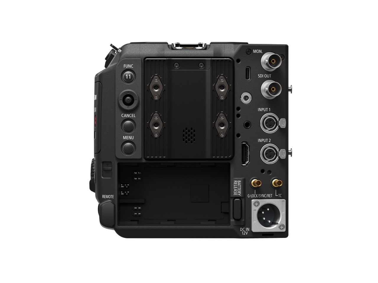 Canon Cinema EOS C400 Videokamera von hinten