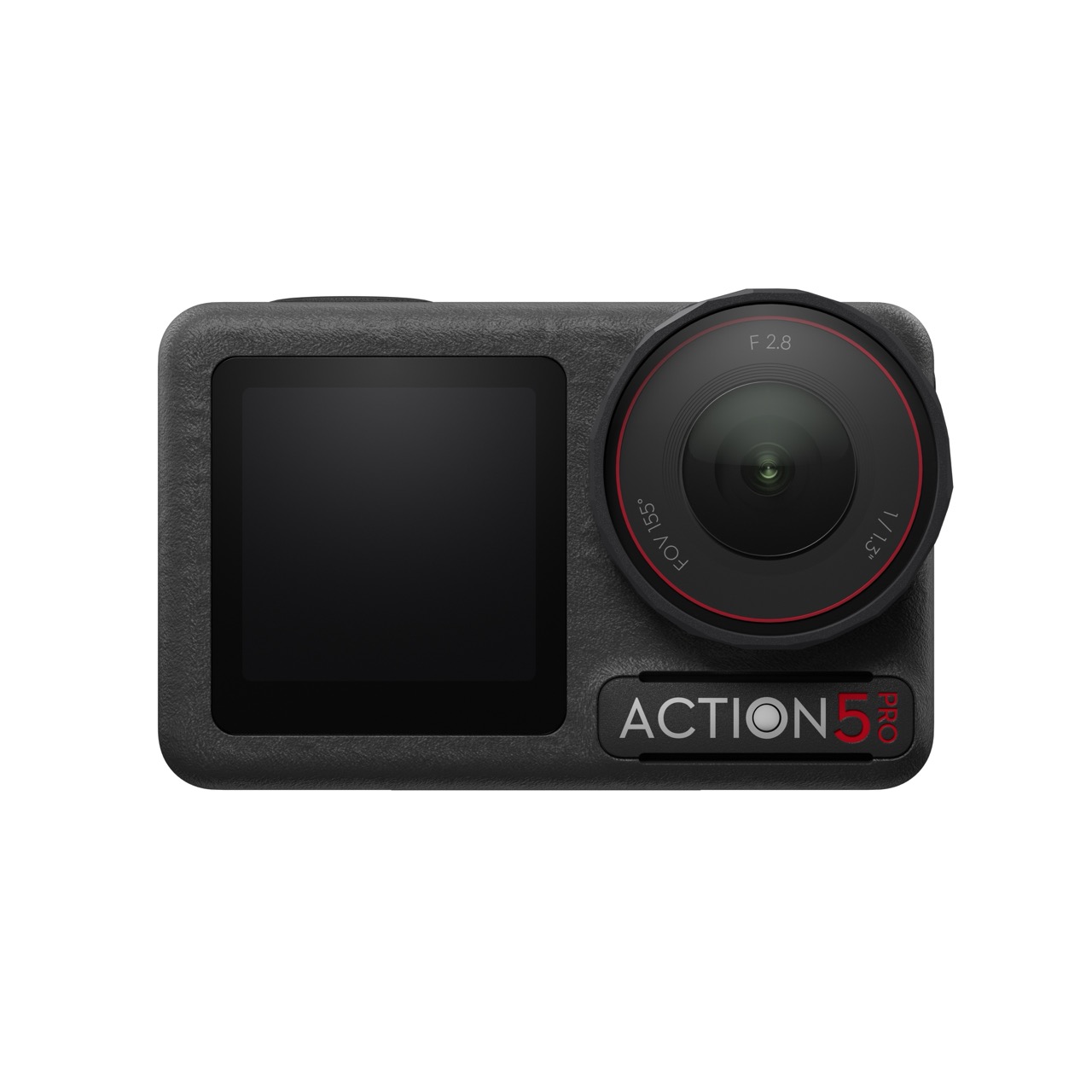  DJI Osmo Action 5 Pro Actionkamera, Frontal mit ausgeschaltetem Bildschirm