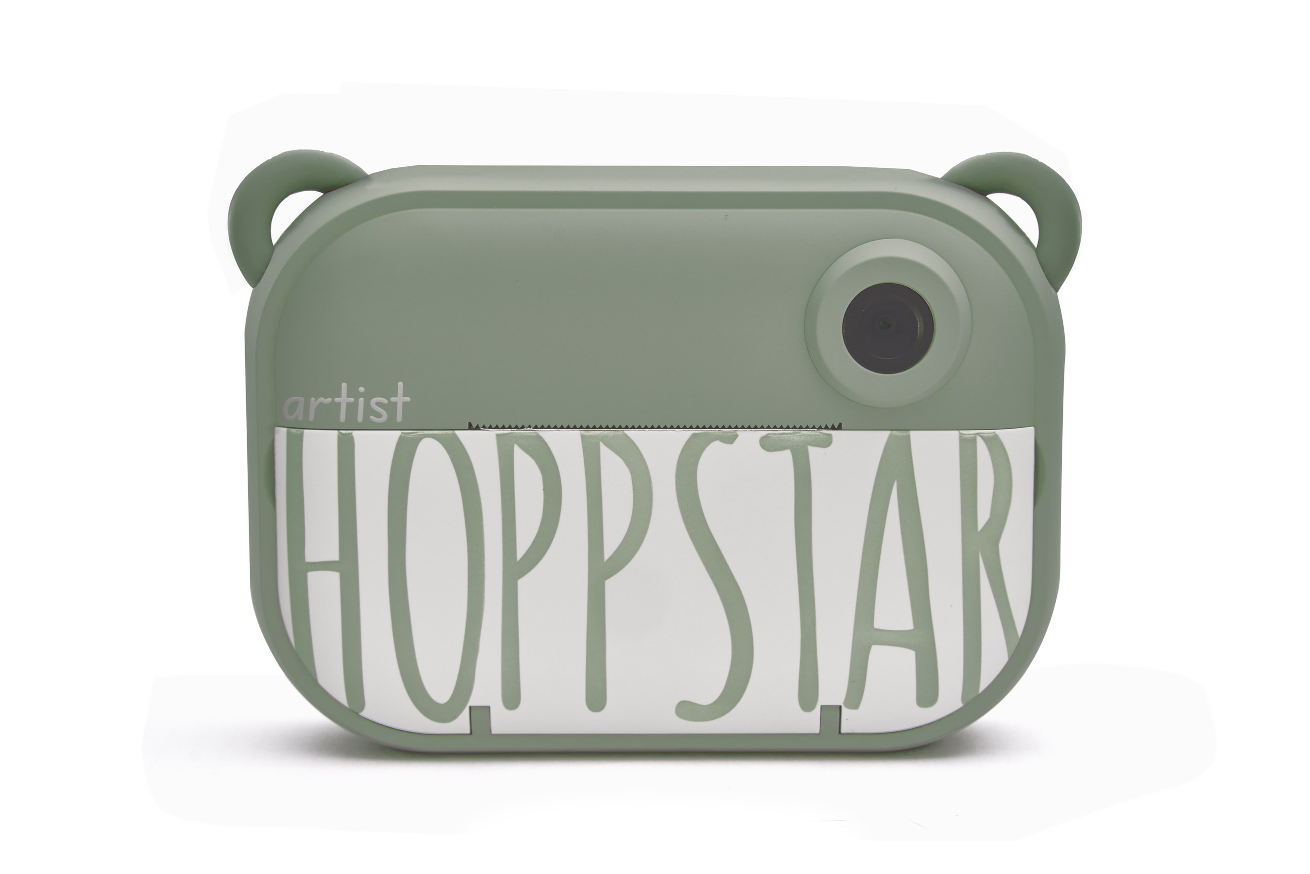 Hoppstar Artist Sofortbildkamera in der Farbe Laurel (grün), Frontalansicht