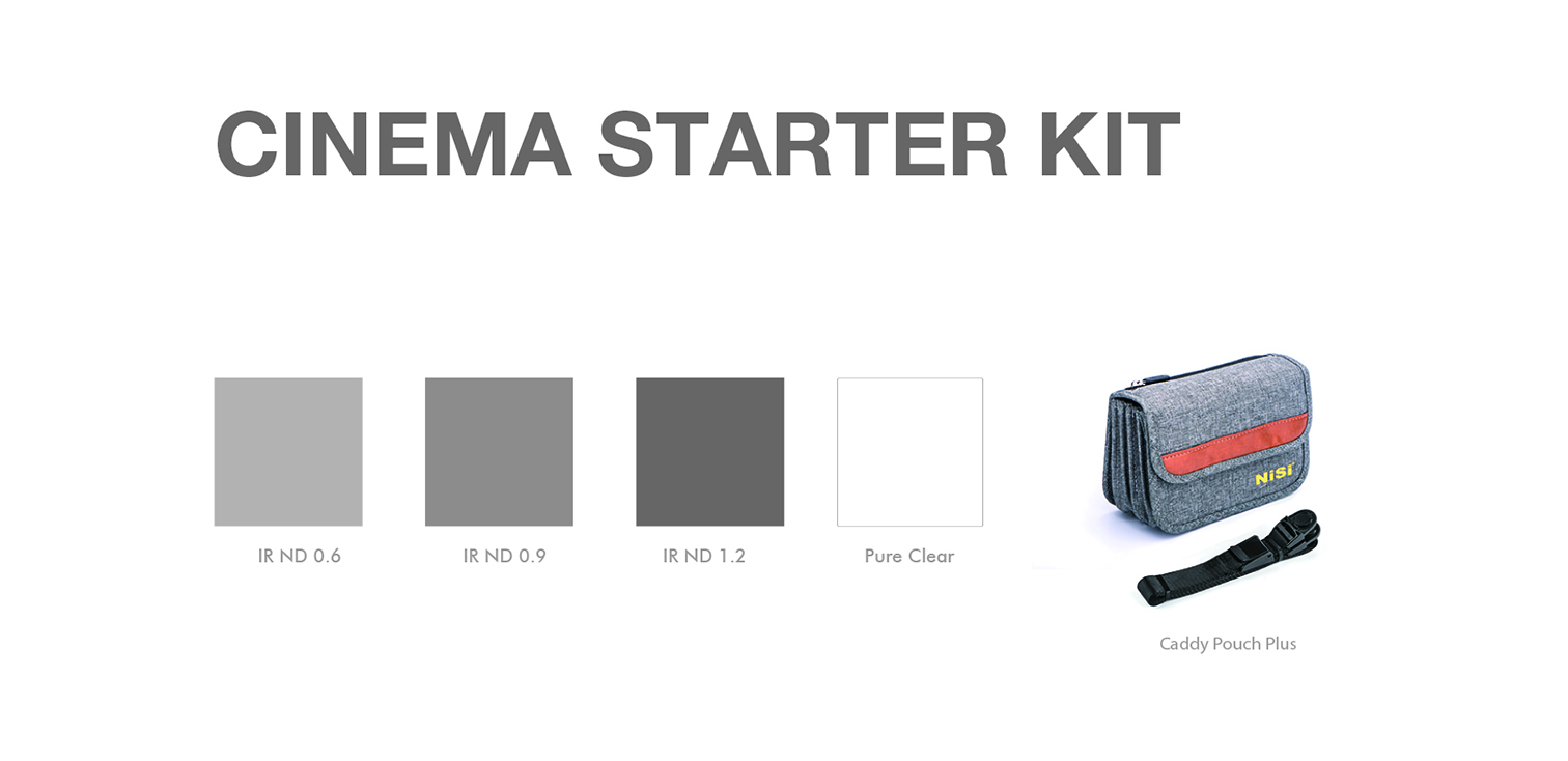 NiSi Cinema Starter Kit 4x5.65" für C5 Matte Box, Kompletter Lieferumfang