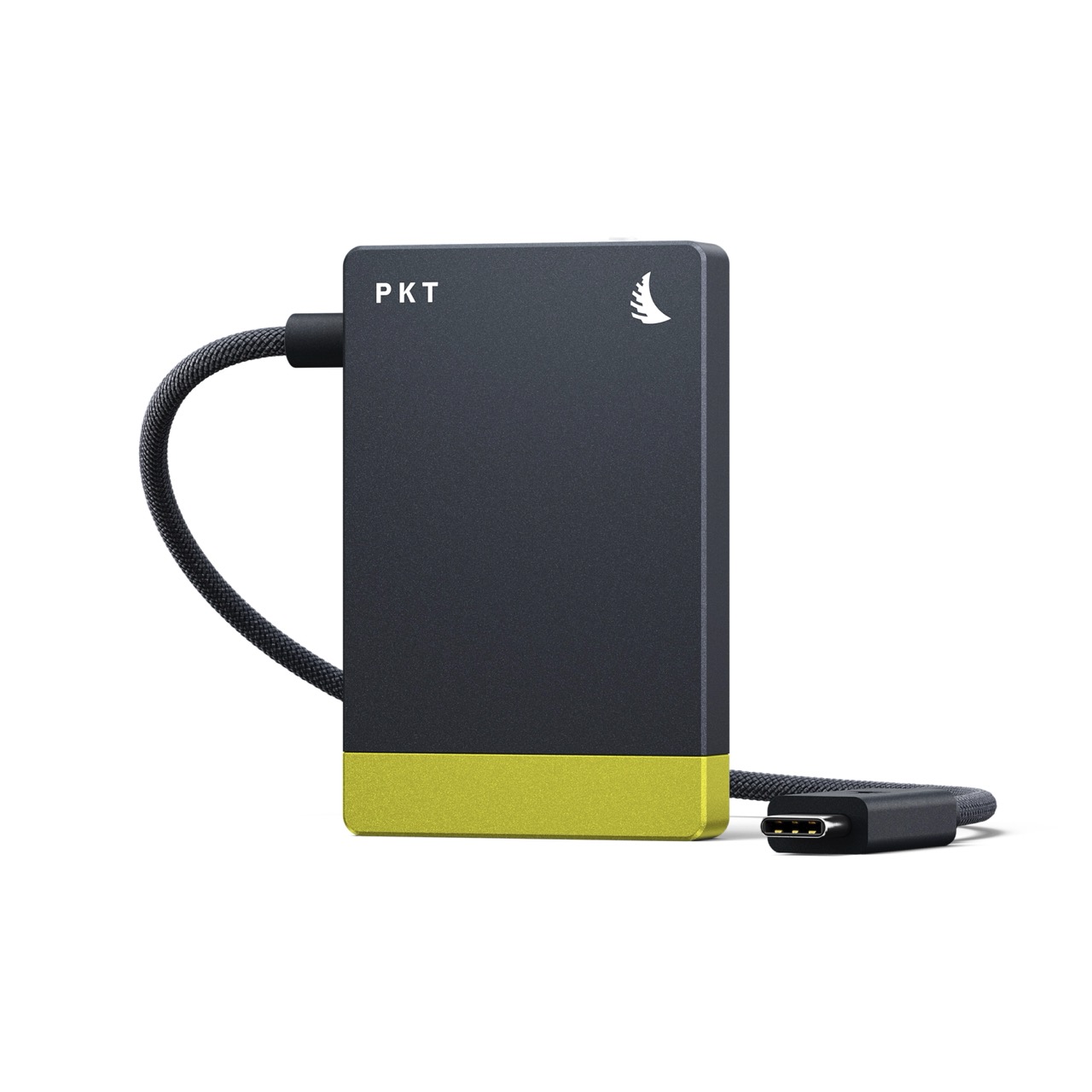 Angelbird Card Reader PKT CFexpress B, Stehend mit angeschlossenem Kabel