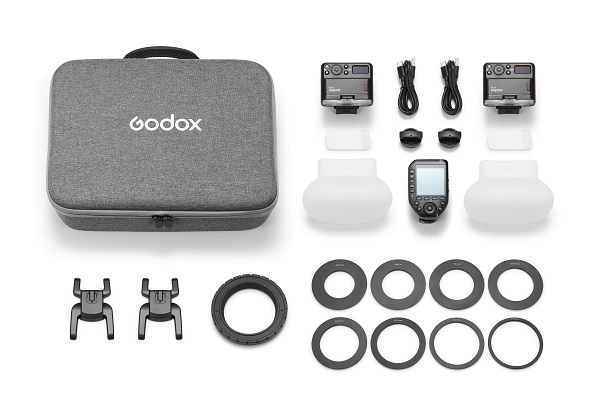 Godox MF12-DK1 Dental-Blitzsystem, kompletter Lieferunfang