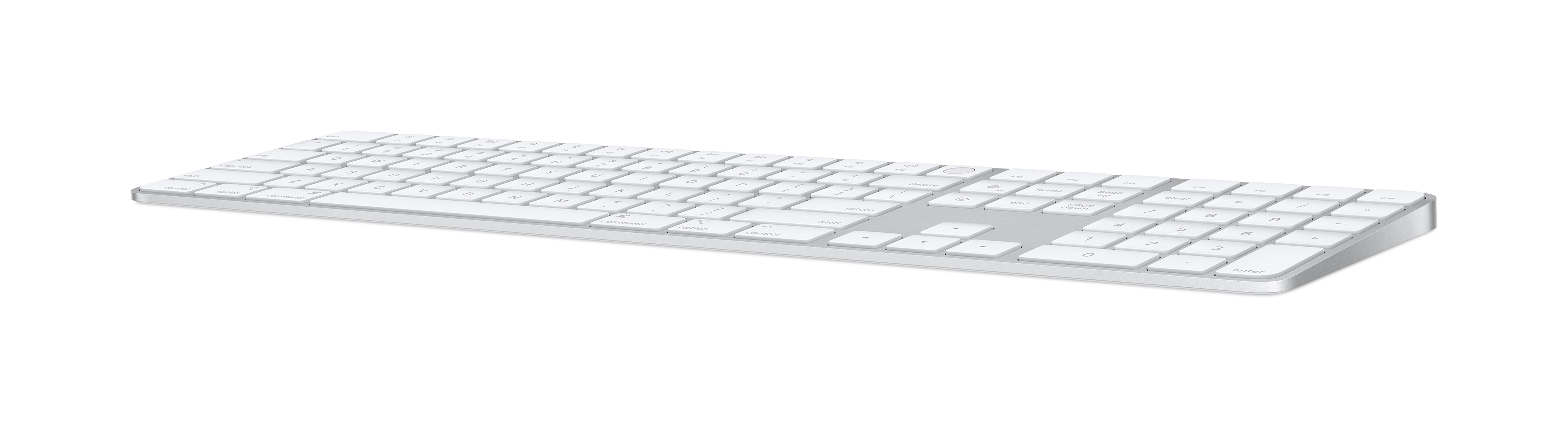 Magic Keyboard  mit Touch ID & Ziffernblock (Weiss)