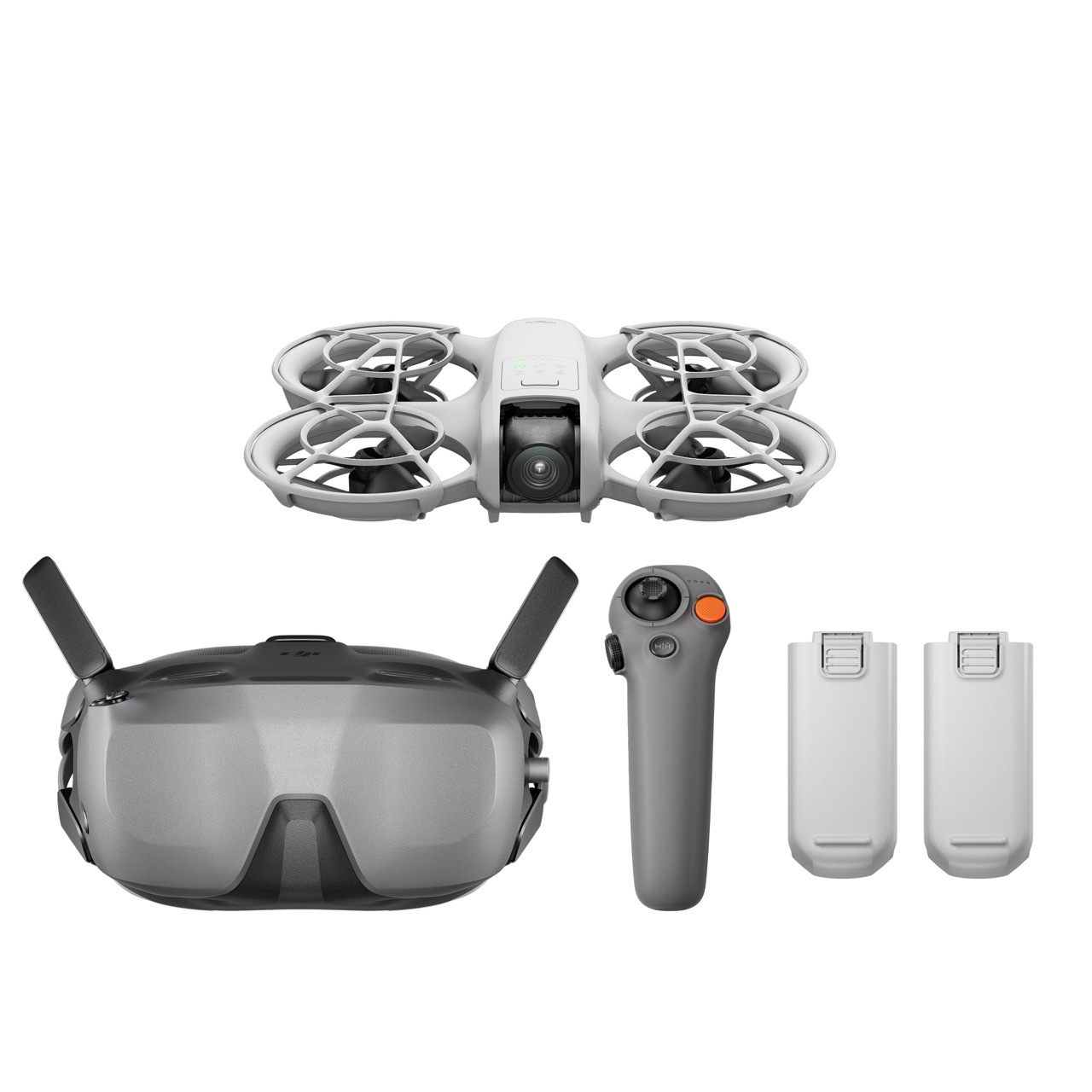 DJI Neo Motion Fly More Combo Cover Bild mit mit RC-N3, Goggles N3 und 2 Intelligent Flight Battery