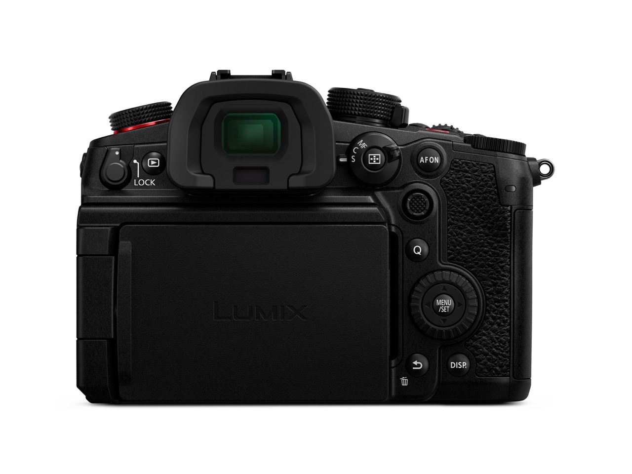 Panasonic Lumix DC-GH7 Kamera, Rückseite 