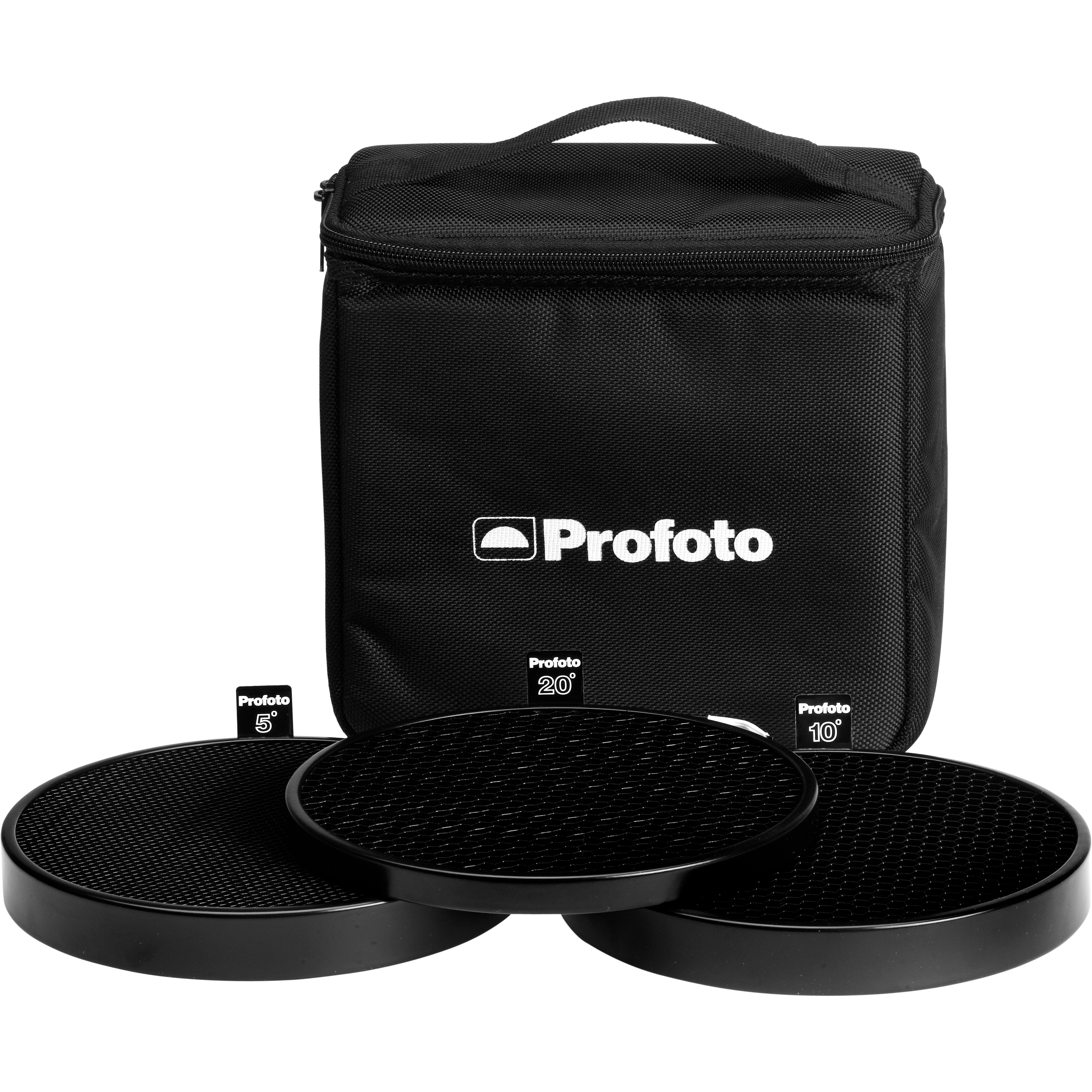 Profoto Grid Kit 5/10/20 für D1&B1, Gesamter Liefermfang