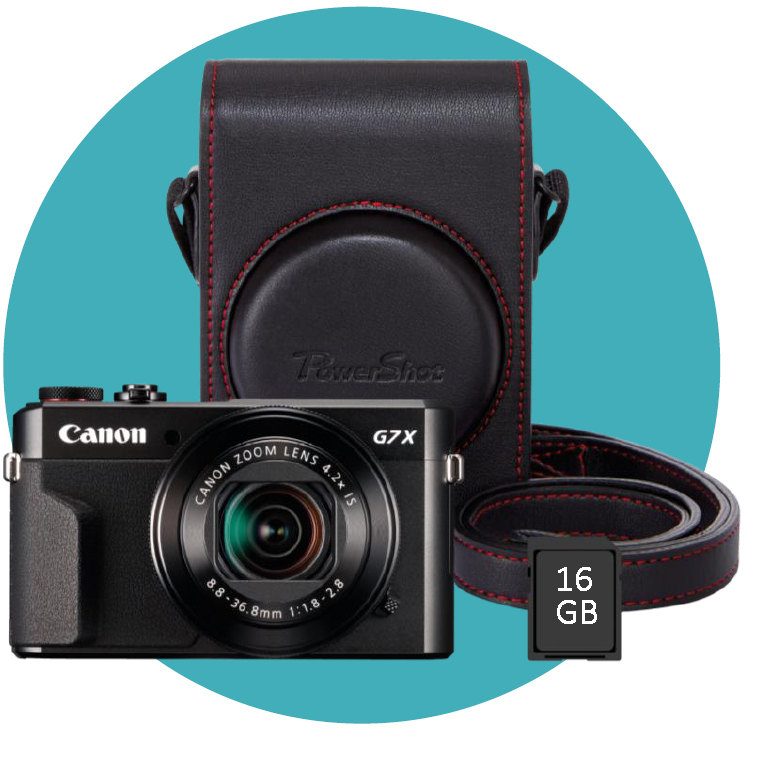 PowerShot G7 X Mark II Premium Kit (schwarz)